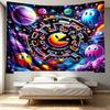 PAC Print Tapestry - Portable Wall Decor Cloth, for Home, Dorm, Travel, Bedroom, Living Room - Ideal Birthday Housewarming Gift