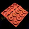 Silicone World 8 Holes Donut Silicone Molds Cookie Muffin Cake Mold Chocolate Donut Dessert Baking Pan Pastry Baking Mold