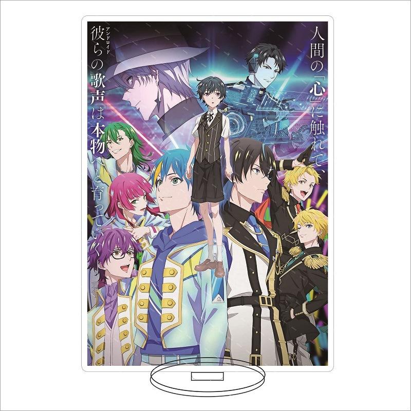 Cartoon Anime Technoroid Overmind Stojan Akrylová postava Stojící Model Talíř Kolekce stolu Ornament Cosplay Rekvizity Fanoušci