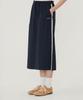 Covernat Woman Comfort Long Skirt Melange Gray