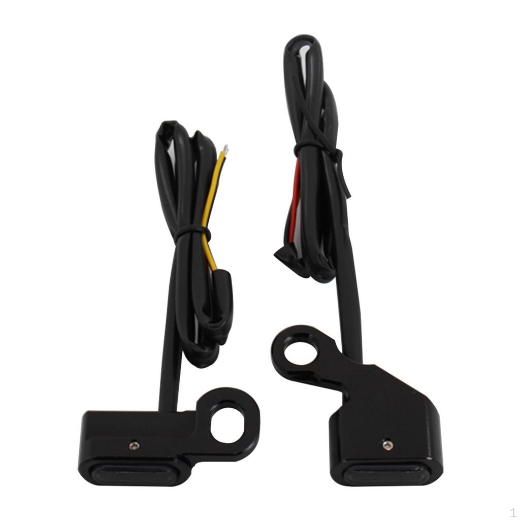 Front Indicator Running Light for Softails Sportsters, Made of High Quality Billet Aluminum,