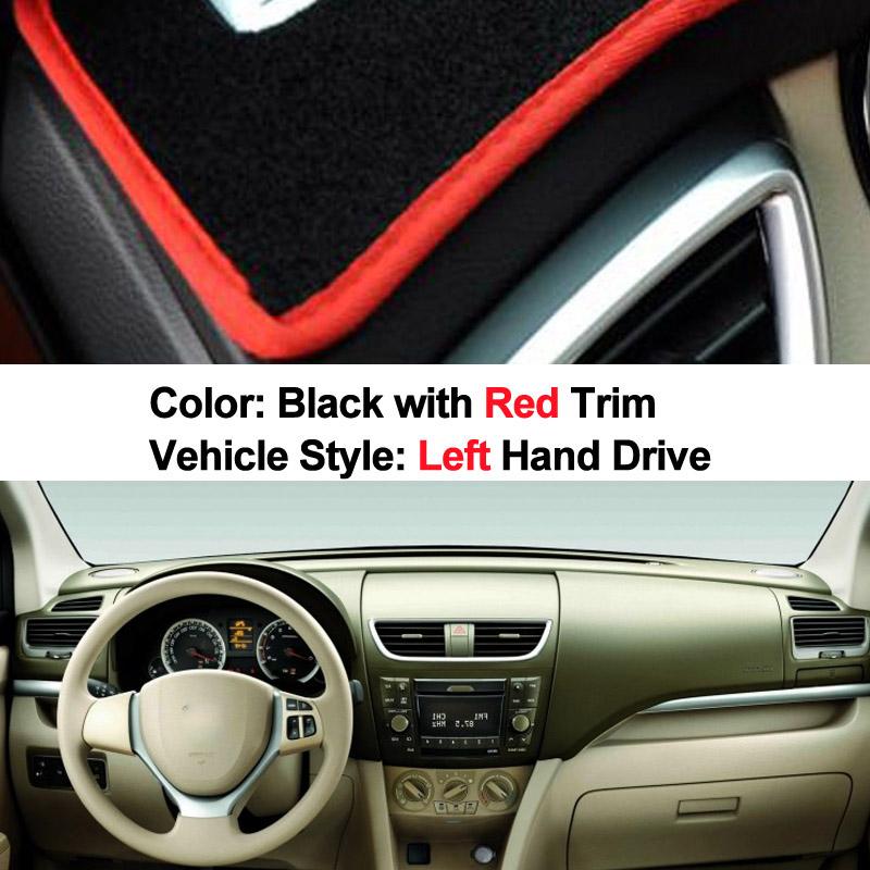 Car Dashboard Cover Dash Mat For Suzuki Ertiga 2012 2013 2014 2015 2016 2017 Dashmat Pad Carpet Dash Board Cover Auto Sun Shade