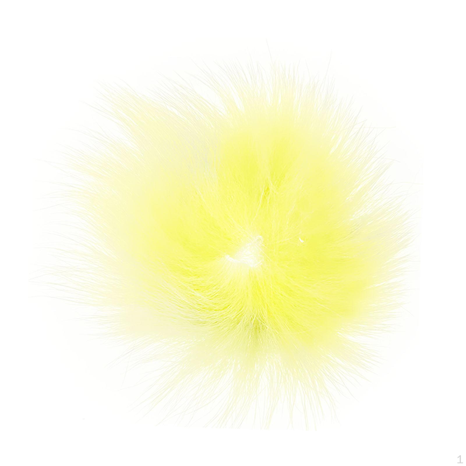 

Удобный прочный волокнистый материал для волос из искусственного стримера с мехом для завязывания мух для жёлтый