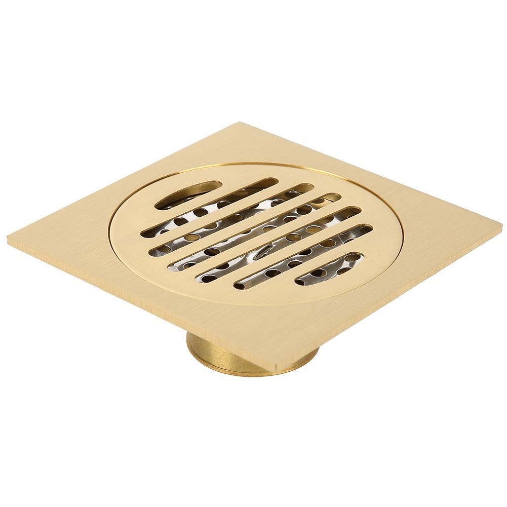Bathroom Hardware Brass Anti Odor Shower Floor Drain Water Draining Supplies for Kitchen Toilet
