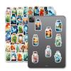 50PCS Calm Bottle Healing Stickers, Graffiti Journal & Luggage Decorative Stickers