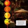 Mid-Autumn Festival Luminous Lantern String: Chinese-Style Decorative Hanging Lanterns for Festive Atmosphere