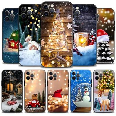 Custodia per telefono con decorazione di buon Natale per iPhone Samsung Galaxy Redmi Xiaomi Oppo OnePlus Nota SA 7 8 9 10 11 12 13 14 20 21 22 23 53 54 Pro Ultra
