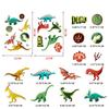 Luminous Dinosaur Wall Decals 3d Glow In Dark Dinosaurs Wall Decorative for Boy Girl Kids Nursery Baby Bedroom Living Room