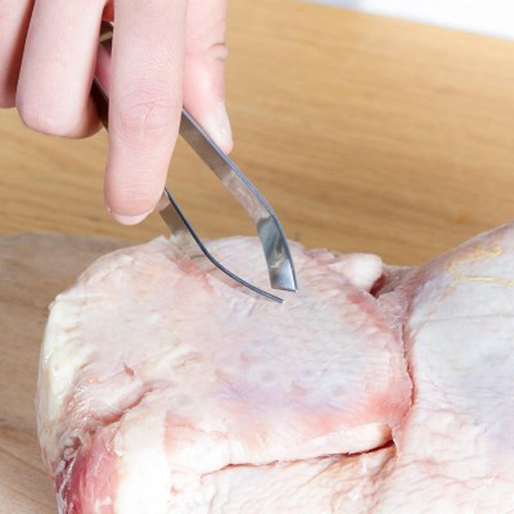 Home Kitchen Tool Puller Fish  Tweezers Stainless Steel Remover