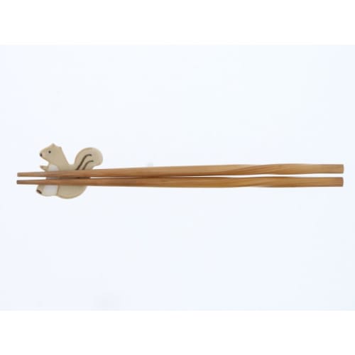 EAST Table Chopstick Rest, Ceramic, Rabbit Design, 3.9 X 3.1 X 0.7cm (H), Made In Japan, Dishwasher Safe, 96-031-04