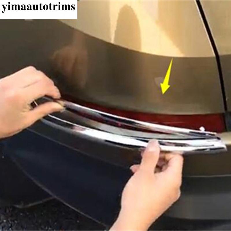 Dekorativní kryt rámu zadních mlhových světel kufru auta Ozdobná lišta Pasuje na Skoda Kodiaq 2017 - ABS Chromové Doplňky Vnější sada