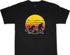 Big and Tall Mens T-shirt Bigfoot Sasquatch Pet Unicorn Sunset Yeti Funny Gift for Him T-Shirt Nature Lover Bigfoot Gift Gift for Dad