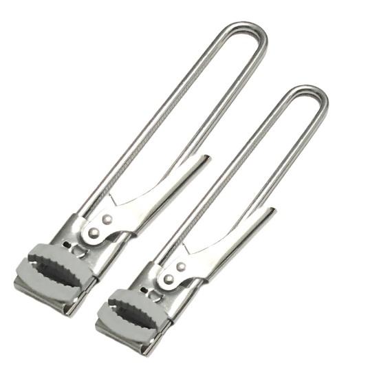 Stainless Steel Jar Opener with Grip Non-Slip Can Opener for Tight Lids Ergonomic Bottle Opener Kitchen Tool Creative Multi-Functional Opener