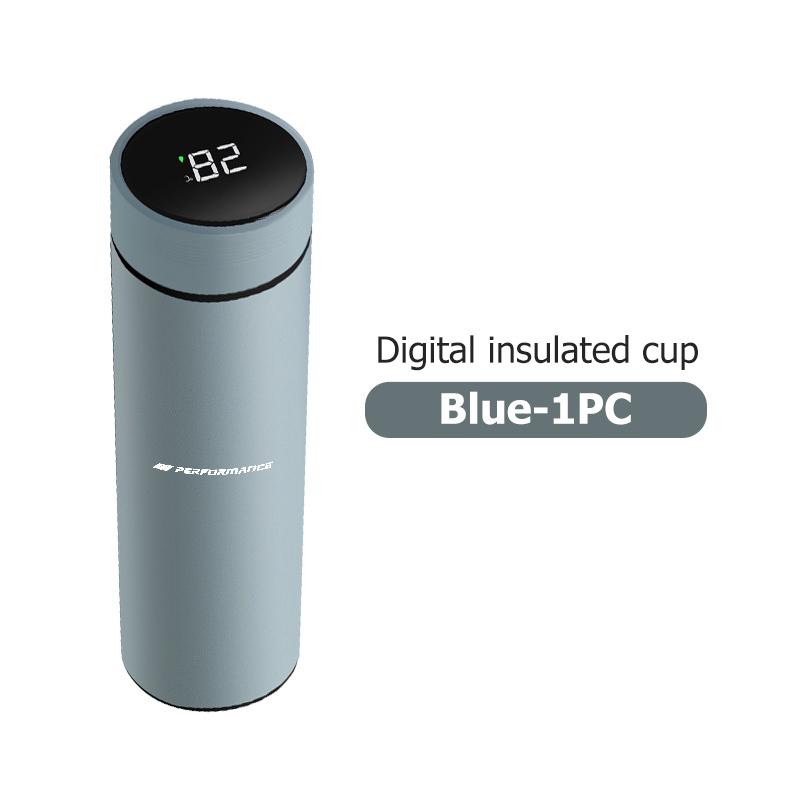 Car Smart Thermos Bottle With Temperature Display Coffee Cup For BMW Performance X1 X3 X5 E39 E46 E90 F20 E60 F30 M3 M5