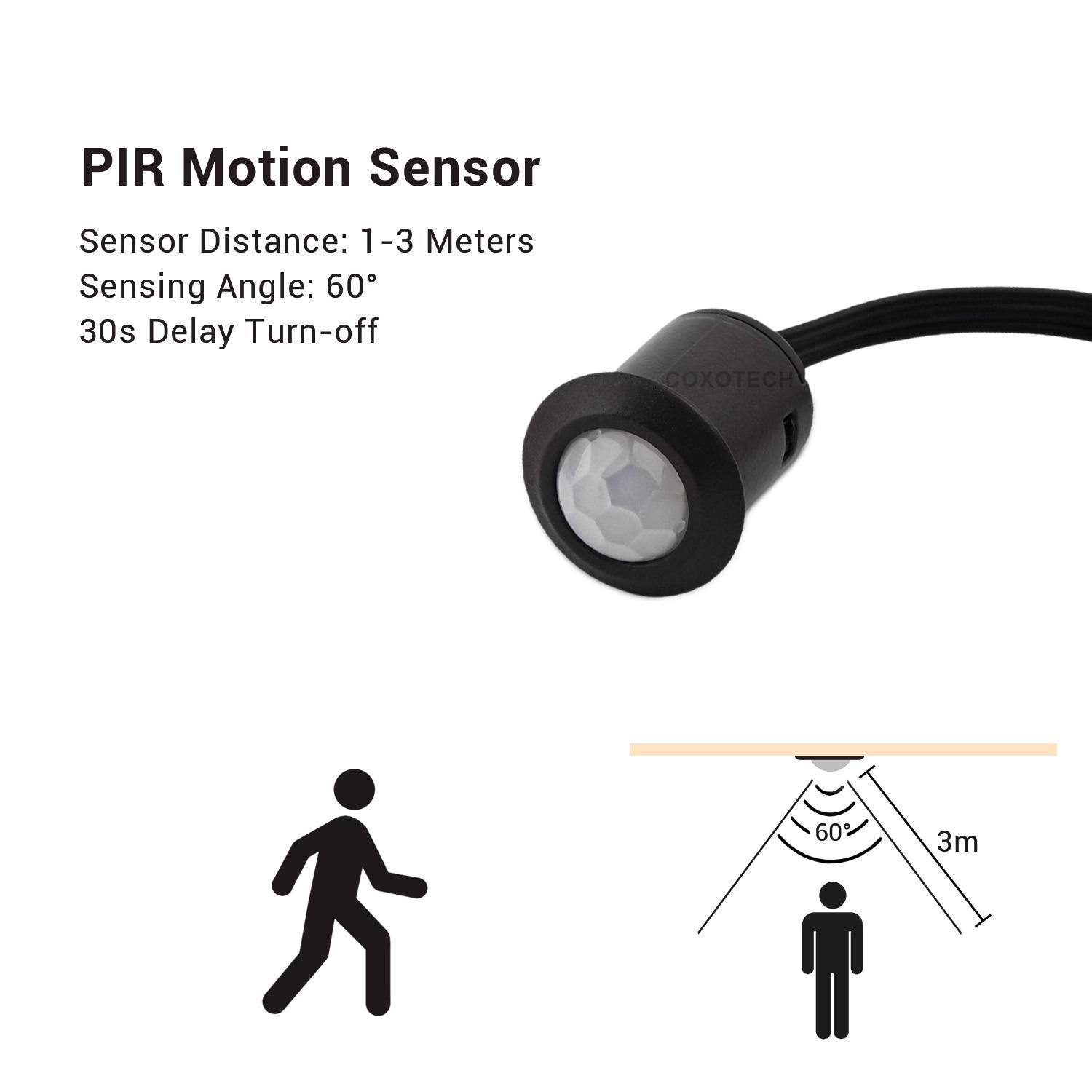 Pir Motion Sensor IR Microwave Detector radar for Led Strip 12v 24v Dc 220v Indoor Switch Led Pir Motion Sensor Light Switch Touch Sensor