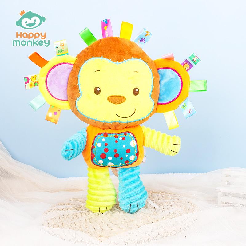 Joyful Monkey King Baby Soothing Plush Doll & Rattle