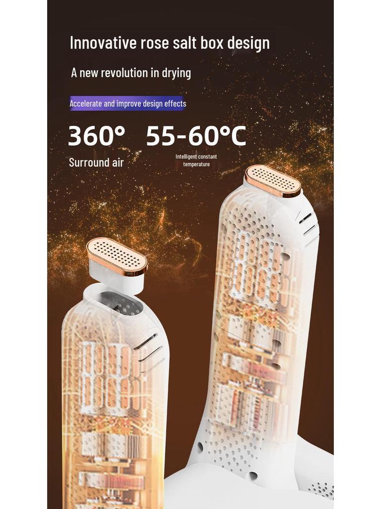 Teleszkópos Cipőszárító és Szagtalanító - Gyorsszárító, Sterilizáló Melegítő Otthonra és Diákoknak