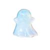 Creative Crystal Ghost Figurine Ghost Shaped Natural Crystal Ghost  Desk Decoration