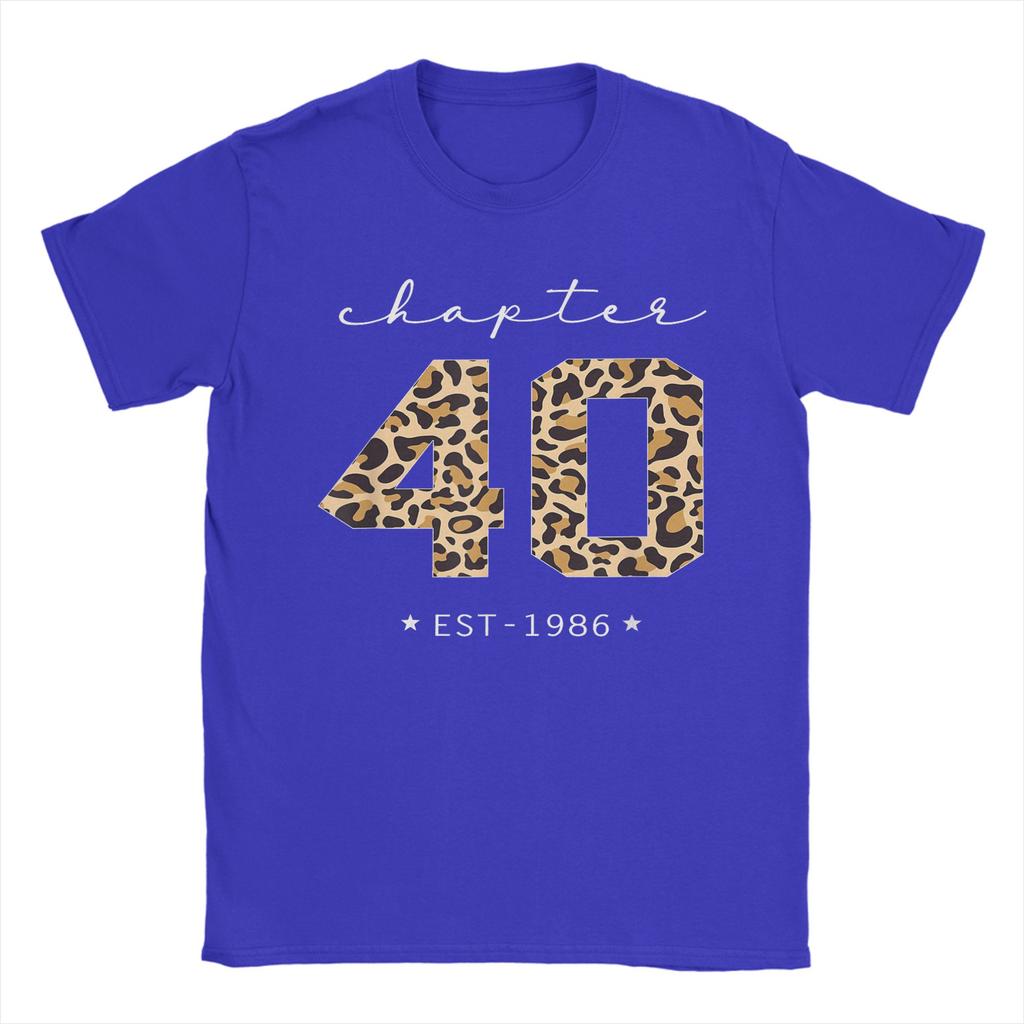 Leisure Vintage 1986 40th Birthday TShirt for Unisex Round Collar 100 Cotton T Shirt Short Sleeve Tee Shirt 6XL Clothes