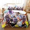 Anime GINTAMA Gintoki Printed Bed Set Duvet Cover Pillowcase Bedding Set Bed Linen Sheet Quilt Cover Full Queen King Size