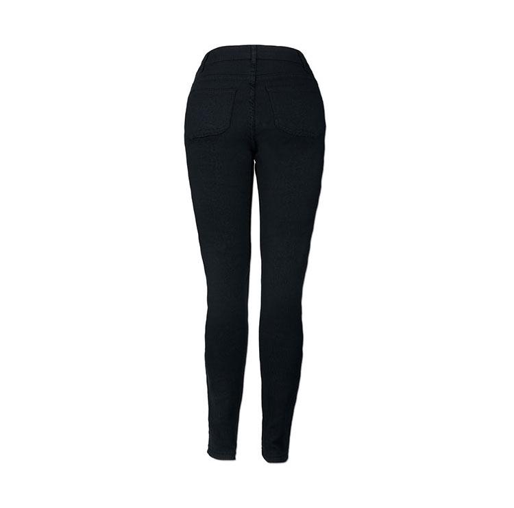 Dames Høytlivet Slim-Fit Elastisk Blyantjeans - Stilig 2019 Trend