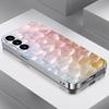 Gradient Macaron heart-shaped glass phone case suitable for Samsung Galaxy S26 S25 S24 S22 S21 S20 FE/Ultra/Plus anti drop