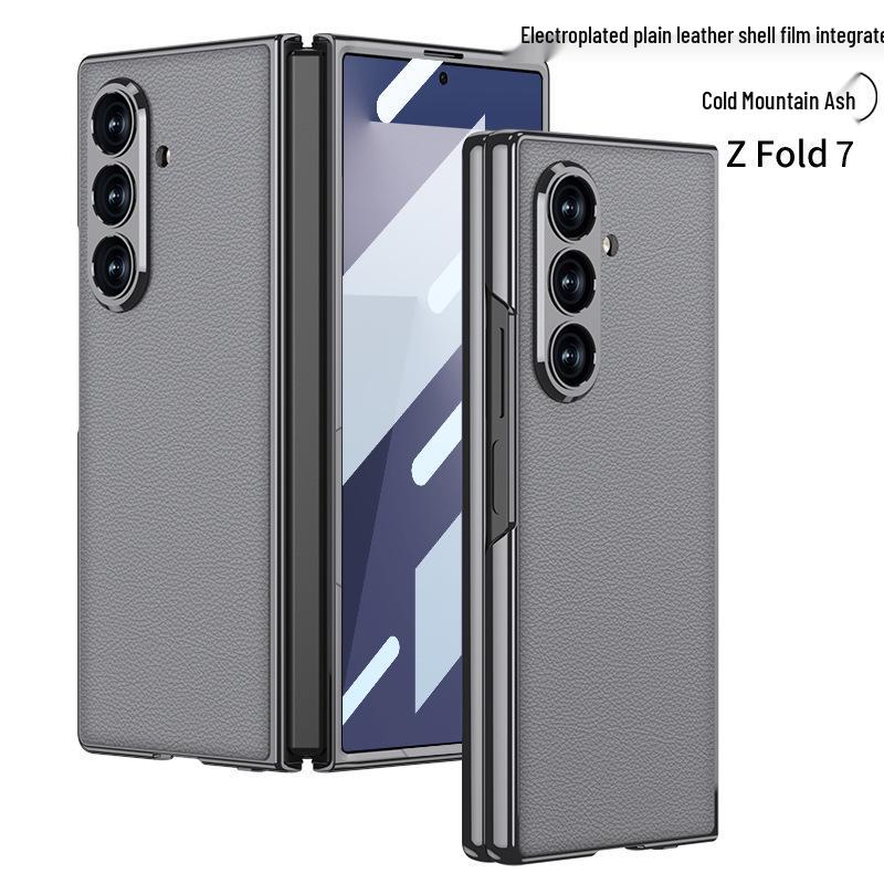 Luksusowe etui ochronne ze skóry PU dla mężczyzn na Samsung Z Fold7