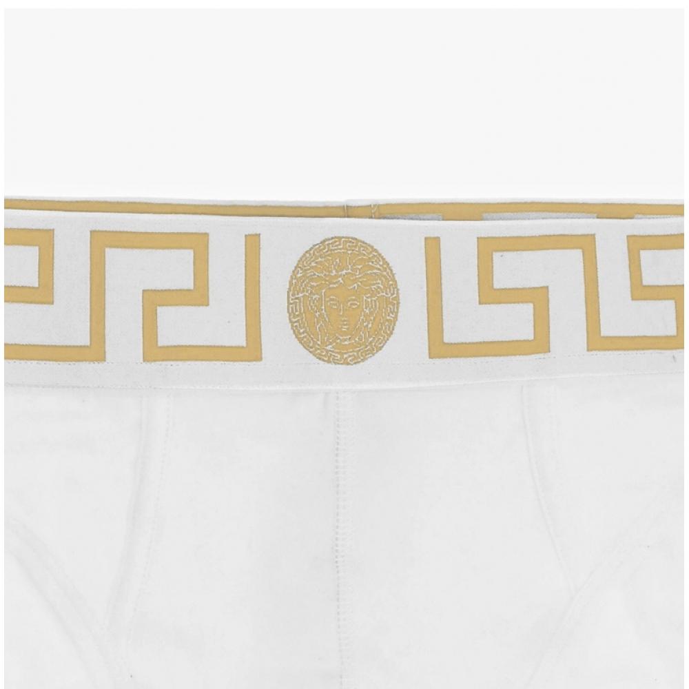 Versace Au10027 1a10011 A81h Greca Border Brief Men S Underwear