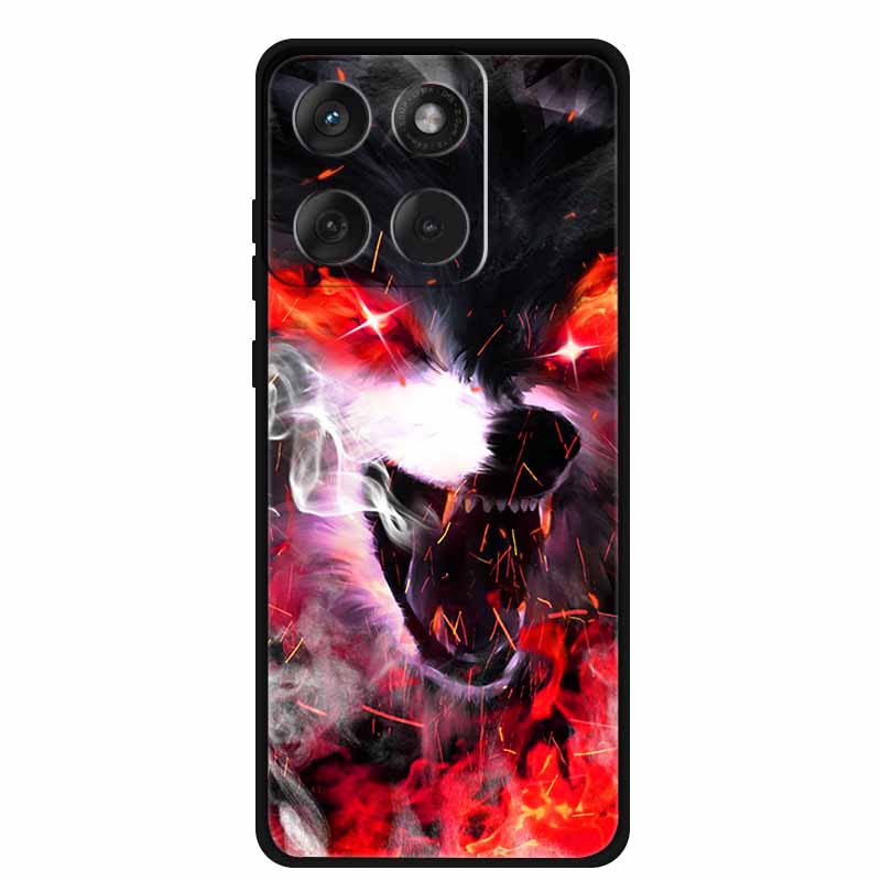 Soft Case For Motorola Edge 60 Fusion Case Cartoon Back Cover For Motorola Edge 60 Pro 5G Protective Cool Animal Bumper Bag Capa