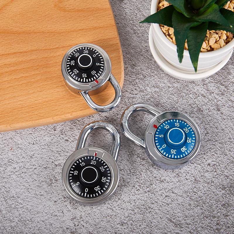 Praktický gramofon Zámek na heslo Retro gramofon Kovový mini bezklíčový visací zámek pro bezpečnostní schránku Zásuvková skříňka Malý visací zámek