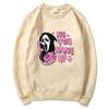 No You Hang Up Hettegenser Dame/Herre Estetisk Streetwear Bokstaver Print Hettegensere Unisex Høst Vinter Halloween Hettegensere Topper