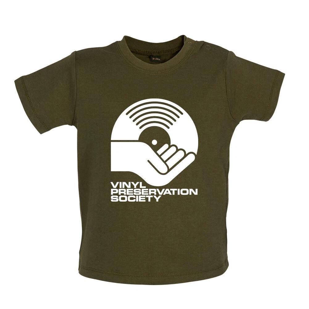 Vinyl Preservation Society - Kids Baby Kids Boys Girls Unisex T-Shirt / Bodysuit - Music DJ Love Concert 150