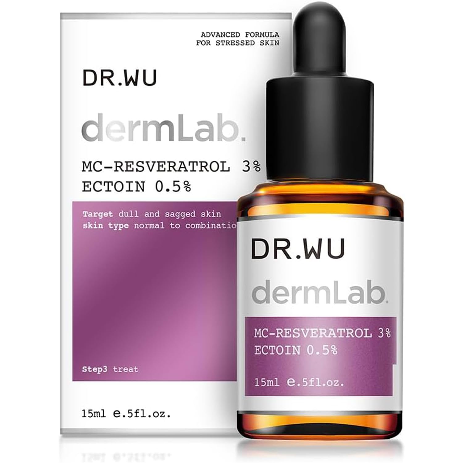 

Lab Solution Series Сыворотка с ресвератролом и эктоином 15 мл Уход за морщинами Тусклость DR.WU (Осветляющий ремонт) 3% [Старение упругости]