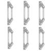5.63-inch Triangular Support Frame Furniture Bracket Universal Corner Code Fastener, Suitable for Tables, Chairs, and Beds