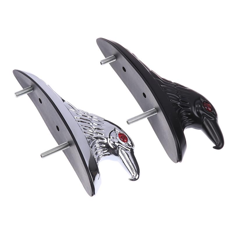 Motorcycle Eagle Head Decorative Mudguard Modified With Aluminum Chromium Plating
