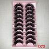 8D Fluffy Faux Mink Eyelashes: European & American-Style, Multi-Layered, Long & Curled