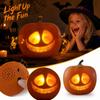 Dovleac cântător și vorbitor cu muzică și voce pentru decorațiuni de Halloween