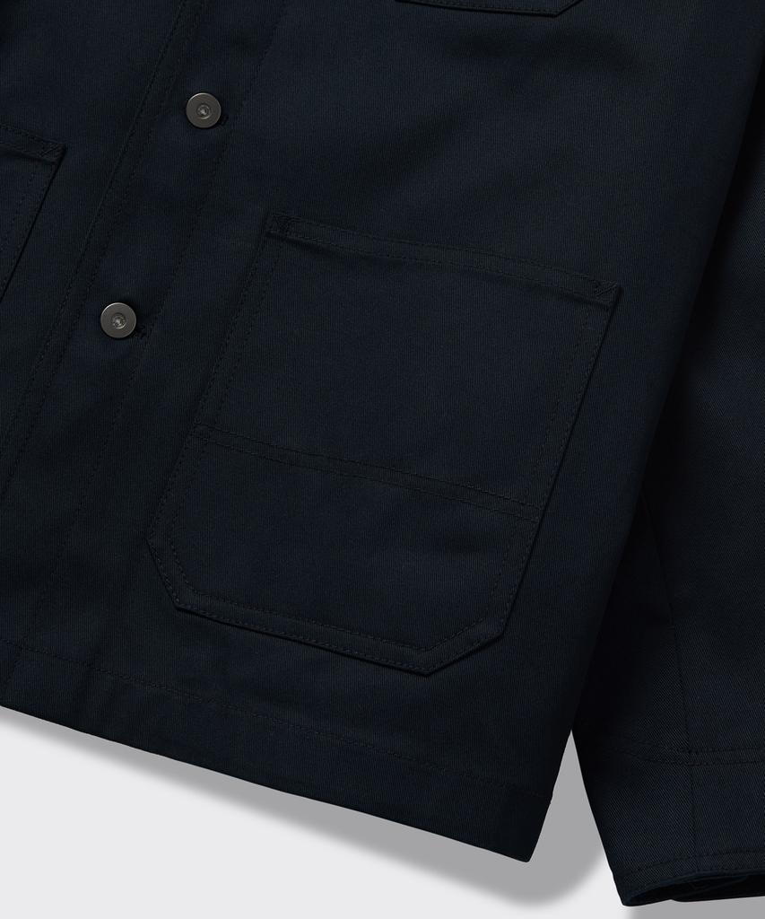 Musinsa Standard Cp Twill Chore Jacket [Navy]