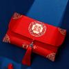 Traditional Wedding Red Envelope With Tassel Red Packets Chinese Cloth Red Envelopes  Wedding Gifts