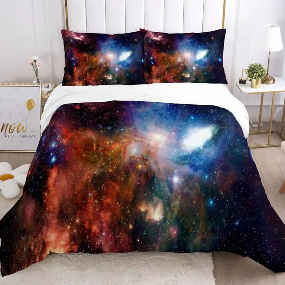 Dreamy Starry Sky Down Comforter Set - Bedding Set - 3-piece Duvet Cover Set