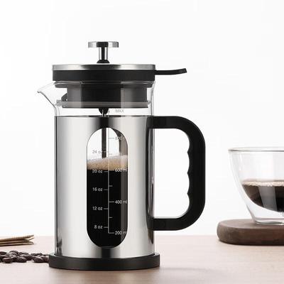 LISM 1000ML Glas Kaffee French Press