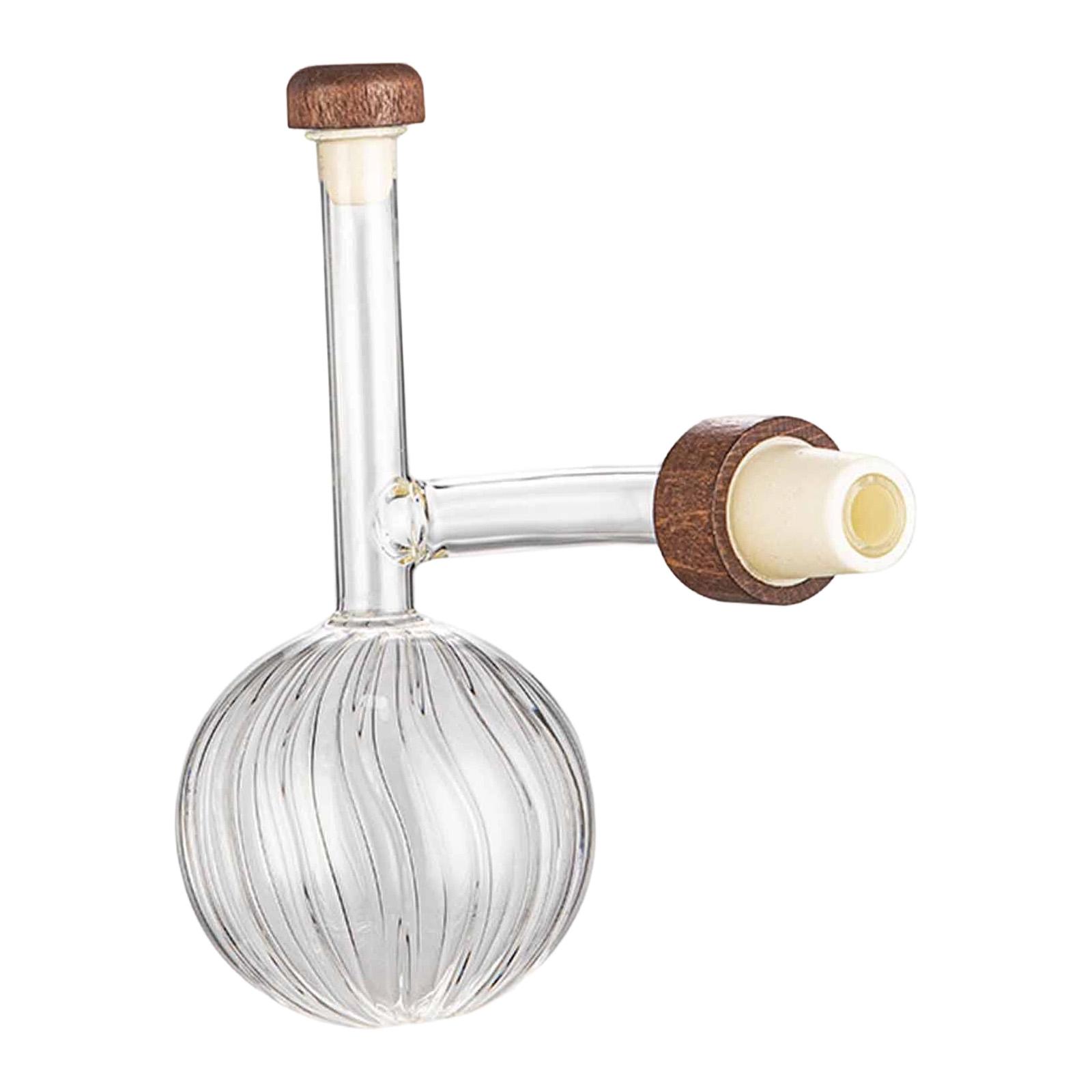 Fast Pouring Portable Decanter Crystal Glass Wine Decanter Set for Home Whisky Spirits Bar Use