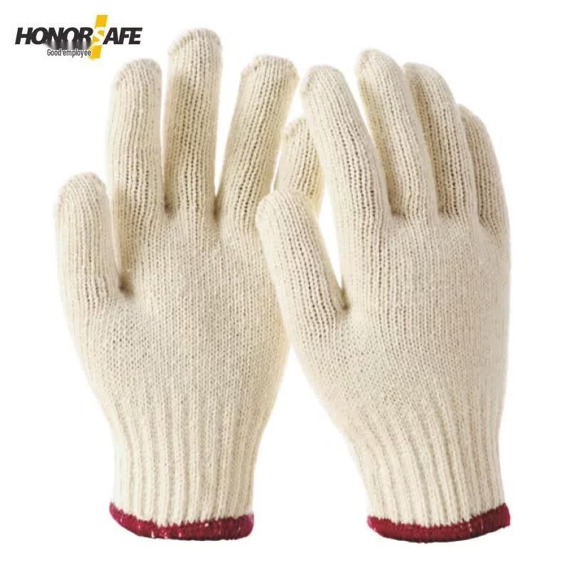 Good Employee Non-slip Cotton Work Gloves