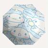 1pc Blue Cute Cinnamoroll Automatic 3-Fold Umbrella Design, Cute Cartoon Pattern, Portable Outdoor Umbrella, Perfect, Holiday Gift for fans.S007