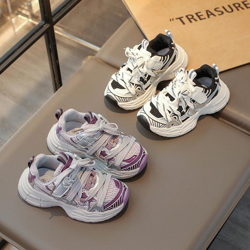 Girls Sports Shoes 2025 New Children's Shoes Autumn and Winter Shoes Youth Running Shoes Boys Shoes Dad Shoes Explosion