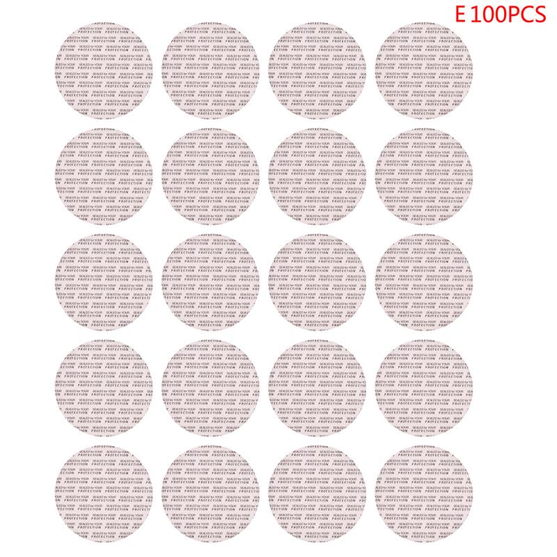 100 Stück selbstklebende Schaumstoff-Pressdichtungskappen-Einlagen für kosmetische Flaschendichtungen