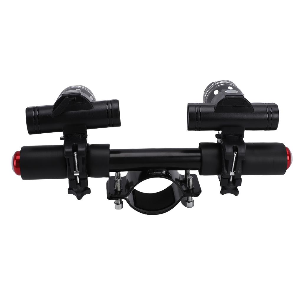 Scooter Handlebar Headlights Aluminum Alloy USB Rechargeable Bike Front Lights for 45-52mmCelsius 1.77-2.05inch Pole Diameters