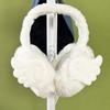 Foldable Angel Wing Earmuffs Soft Plush Outdoor Earflap Protection Ear Cover  for Girls