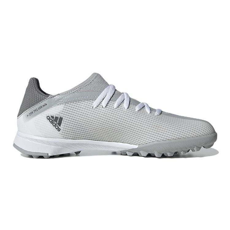 adidas X Speedflow.3 TF J White Solar Red Kids Sneakers Cloud-White Iron-Metallic FY3322