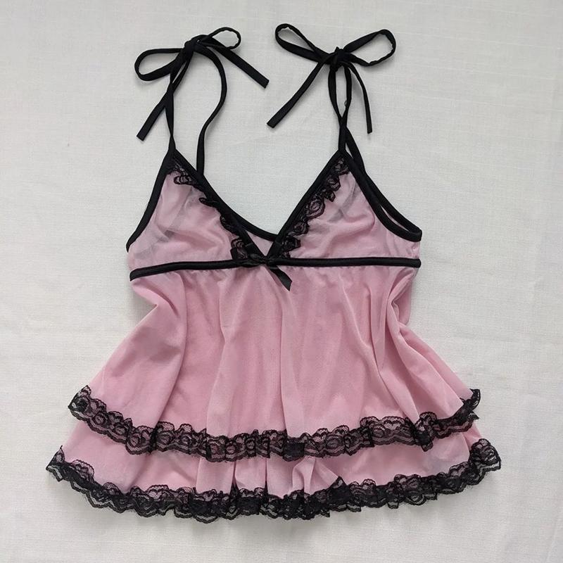 Sexy Sling Y2K Solid Fashion Tank Goth Solid Slim Backless Women Punk Crop Vintage Coquette Harajuku 2000s Aesthetics tank top